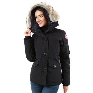 Canada Goose Montebello Parka Coat in Black sz L